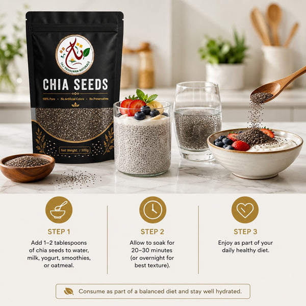Taj Pahalwan Chia Seeds