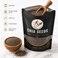Taj Pahalwan Chia Seeds Pack Front & Back
