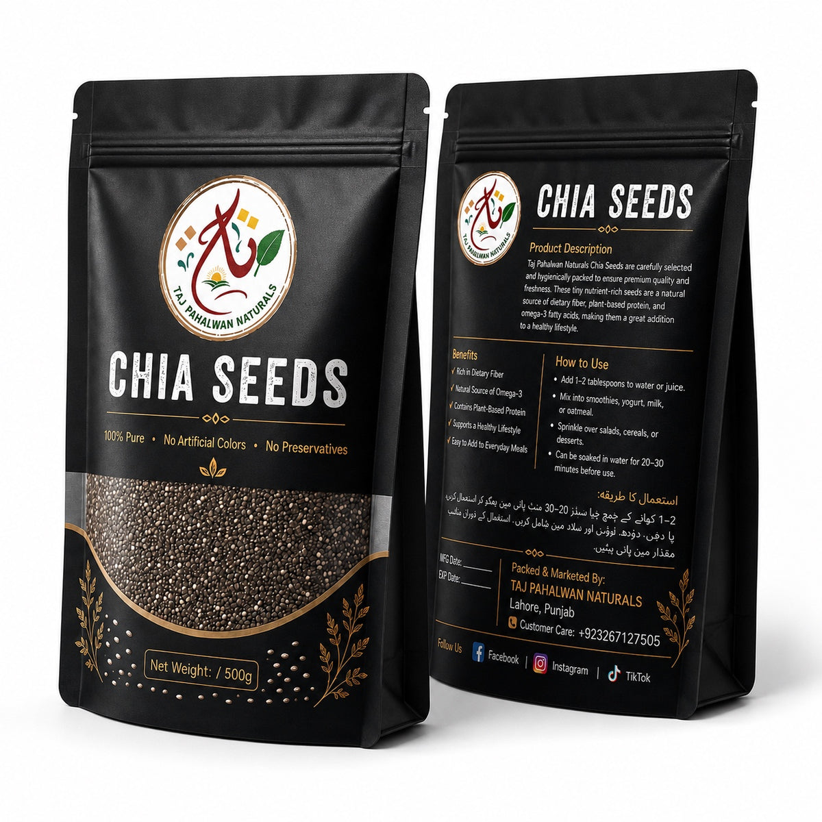 Taj Pahalwan Chia Seeds Benefits